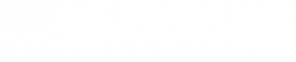 Precision Cabinet Logo White